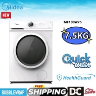 Midea Washing Machine (7.5KG) Quick Wash Front Load Washer MF100W75 / MF-100W75