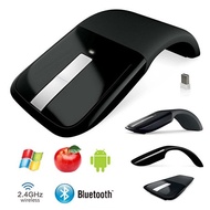 2.4GHz Wireless Mouse / Bluetooth Mouse Wireless Foldable Mouse For Microsoft Arc Touch 2 Generation