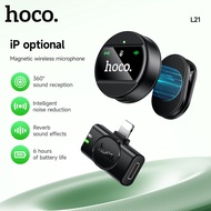 New Hoco L21 Ban Đầu 100% Microphone ghi video Sống Chơi Game ENC Noisereduction Tương Thích Cho Sét