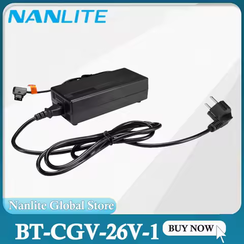 Nanlite Single 26V V-Mount Battery Charger with D-Tap Output