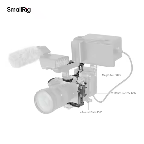 Smallrig HawkLock Quick Release Advanced Full/Half Cage Kit Extension Mount Plate for Sony FX3 / FX3