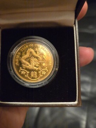 1988年龍年紀念金幣 附原裝盒