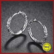 Golden Cudgel Earrings Men's Trendy Personality Hip-Hop Accessories