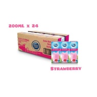 Dutch Lady Strawberry Milk 200ml 24 Per Pack
