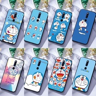 OPPO F3 F5 F9 F11 Pro F15 Soft Case Cover Silicone Phone Casing Doraemon