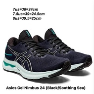 รองเท้าวิ่งหญิง Asics Gel Nimbus 24 สี Black/Soothing Sea (1012B201-005) จาก shop ไทย