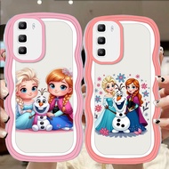 A-28 Frozen TPU Casing for Realme C65 14X C71 C75 Transparent Case