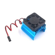 40-42mm Motor Heat Sink w/ Cooling Fan for 1/8 RC Car 1512/1515/1518/4274  Motor