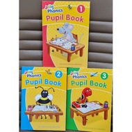 Jolly phonics set Pupil Book Exercises Volumes 1 2 3 Sets (Jolly phonics)