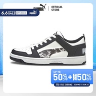 PUMA BASICS - รองเท้าผ้าใบ PUMA Rebound Lay Up Lo Camo สีดำ  - 36887601