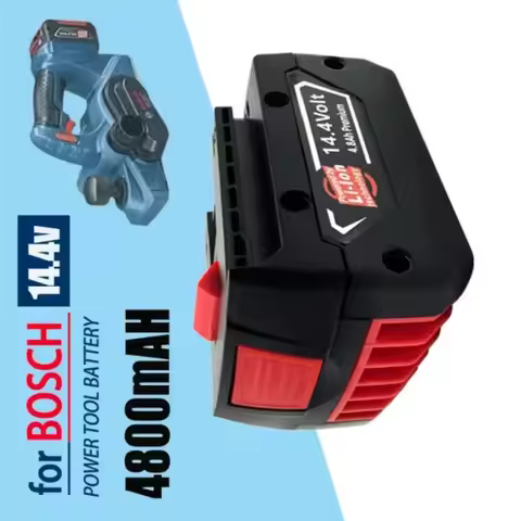 for Bosch 14.4V Power Tool BAT614G Rechargeable Battery 6.0Ah Replacement 4.8/6.8/9.8/12.8ah Lithium