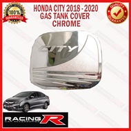City 2018 - 2020 Gas Tank Cover Chrome Garnish ( gastank gtc) ( Honda Car Accessories ) 2019