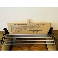 4 Row Folding Wall Clothesline / 4 Elco Folding Pull Wall Clothesline Pipes