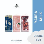 YARRA BY FARM FRESH UHT FRESH/CHOCOLATE/STRAWBERRY FRESH MILK 200ML X 24 PACKS - 1 CARTON | The Hone