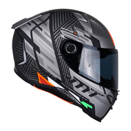 MT Revenge 2 G - BRUSH Full Face Helmet (Free Clear Visor)