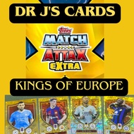 Match Attax Extra 2024 Kings of Europe Cards