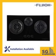 FH-GS7030-SVGL Fujioh Glass Hob with Inner Burner FH-GS7030 SVGL 7030-SVGL 7030