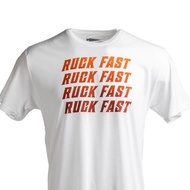 GORUCK Fashion Letter Print Short Sleeve crossfit Training Fitness Sports 100% Cotton Breathable Men