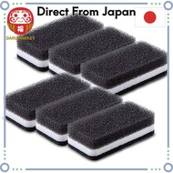 Duskin Kitchen Sponge (Hard Type) Black, Set of 6  [Direct From Japan]