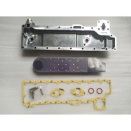 Engine Oil Cooler Assy(Oil Cool Cover+Oil Cooler Core+Gasket) For ISUZU NPR 4BD1 4BB1 S250/79,KS21 4
