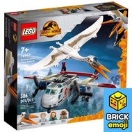 LEGO 76947 Jurassic World Quetzalcoatlus Plane Ambush Đồ chơi khối xây dựng