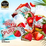 Liquid Aqua Pure Strawberry Apple Watermelon By 9 Naga 60Ml Nic 3Mg
