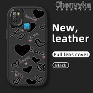 เคส Chenyyka สำหรับ Infinix Smart 5 Hot 10 Lite Smart 6 X657เคส X657C ลายการ์ตูนรักรูปหัวใจเคสใส่โทรศัพท์หนังดีไซน์ใหม่กันกระแทกฝาปิดเลนส์เต็มรูปแบบกล้องเคสป้องกันเคสฝาปิดซิลิโคนนุ่มด้านหลัง