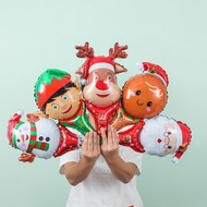 Elk Santa Crutches and Sticks Leaf Balloon Snowman Christmas Party and Stick Toys