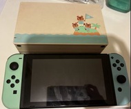Nintendo Switch動森版主機連盒（不議）