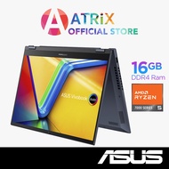 【Free MS Office】ASUS Vivobook S 14 Flip | TN3402Y-ALZ319WSM | 14"FHD+Touch | Ryzen 5 7430U | 16GB DD