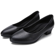BATA รองเท้าผู้หญิงคัชชู LADIES'HEELS PUMP NEO-TRAD สีดำ รหัส 6116352♢L1015