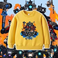 NEW🚽📺 SKIBIDI TOILET DOLL SWEATSHIRT HOODIE TITAN TV MAN TOILET MAN SPEAKER MAN MONITOR MAN 泰坦馬桶人 VS