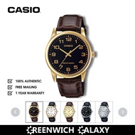 Casio Leather Dress Watch (MTP-V001 Series)