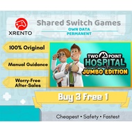 ⚡Buy 3 Free 1⚡Nintendo Switch Games Digital Download Two Point Hospital Jumbo Edition Own Data Eshop