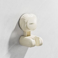 免打孔吸盤花灑掛頭支架真空吸盤可移動衛生間噴頭固定座可調節式