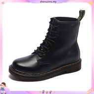 DR. MARTENS Premium Dr. Children's Boots Black Martens Kids Kasut Boot Budak Lelaki