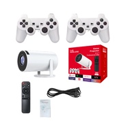 รุ่นใหม่ HY300 Pro โปรเจคเตอร์กับเครื่องเล่นเกม 2 ใน 1  4K  โปรเจคเตอร์สามารถปรับได้ 180 องศา B1 One