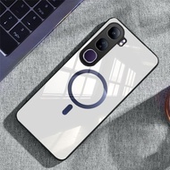 (U04) Softcase Glass Kaca For Vivo Y21D 4G & Vivo Y31 5g - Latest Case 2025 - Latest Vivo Case 2025 