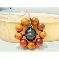 Raja Kayu Black Wood Bell Hanging Ornaments
