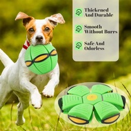 Pet Toy Dog UFO Ball, Portable UFO Dog Toy, Pet UFO Ball, UFO Ball with 6 Lights Dog Toy