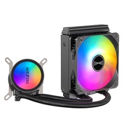 TEUCER AF-S120 Water Cooler 120 มม.RGB พัดลมฮีทซิงค์แบบบูรณาการหม้อน้ํา Cpu Cooling สําหรับ Intel LG
