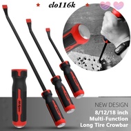 ELOK Long Tire Crowbar, CV-R 8/12/18 inch Tire Replacement Tool, Durable 30° Removal Hand Tools Car 