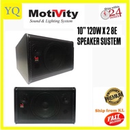 MOTIVITY SH-110MKII 10" 120WATT SPEAKER SYSTEM - 1 PAIR