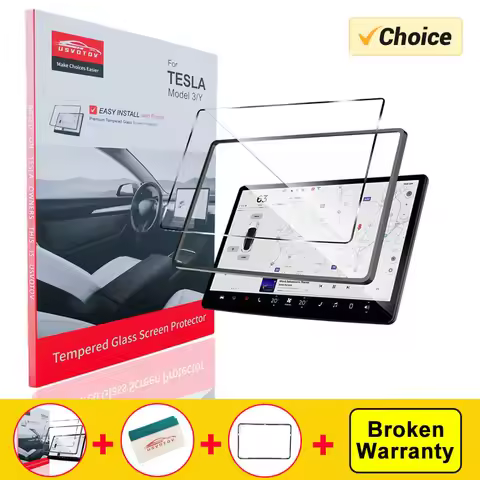 HD Matte Tempered Glass Screen Protector For Tesla New Model Y Juniper Launch 2025 Model 3 Highland 