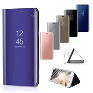 Samsung Galaxy A51 Clear View Stand Casing Phone Cover