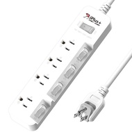 [Green Sea Life] Chengdian Brand Protective Umbrella iPlus+Extension Cord PU-3546 3P 5 Cut 4 Plugs T