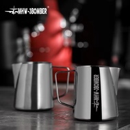 Latte Art Pitcher Milk Frothing Pitcher 304 Stainless Coffee Lover Barista Gift Milk Steaming Jug