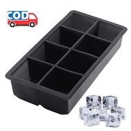 Silicone Ice Cube Tray 8 Grid Silicone Ice Cube Tray