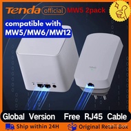 Tenda Mesh Router Wifi MW5 Home WIFI Router 2.4&amp;5Ghz Wifi Repeater Tenda Mesh Wireless extender Router Coverage Up t