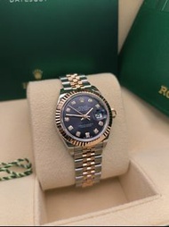 ROLEX 勞力士 28mm 279171-0015 鑲鑽茄紫色錶面